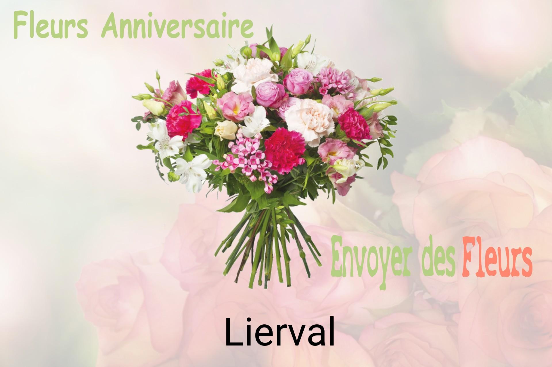 Bouquet de fleurs d’anniversaire livré à Lierval